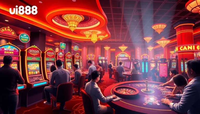 Experience the thrill of uu88 online casino with vibrant slot machines and engaging table games.